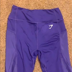 Purple gymshark leggings